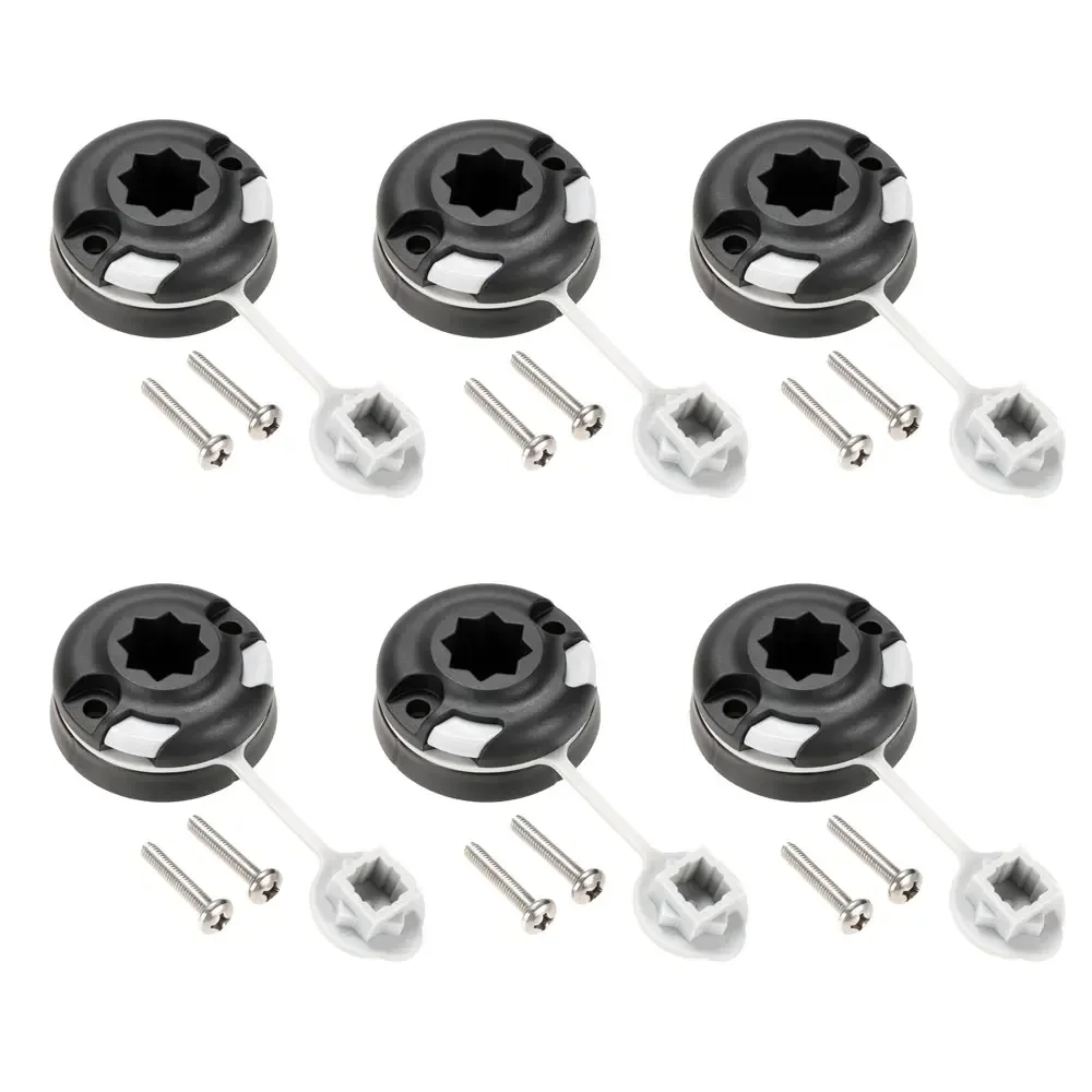 Fishing Kayak Rod Holder - 8/6/4/1 шт., каноэ, каяк, звездное крепление,