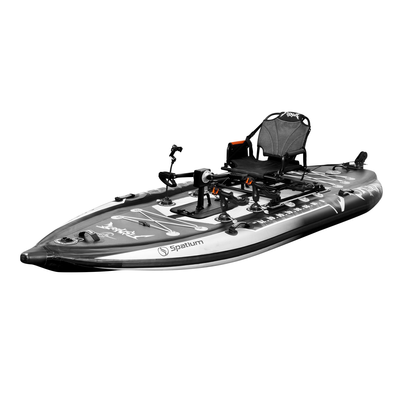 Надувной рыболовный каяк Spati – обзор и цена Fishing Kayak Pedal Drive